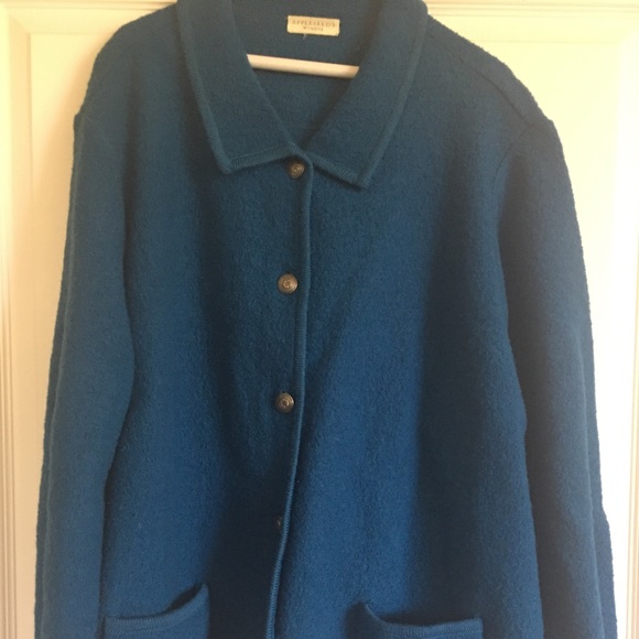 appleseeds boiled wool jacket